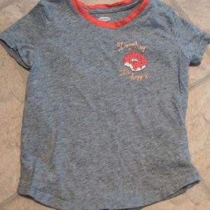 Girl's Old Navy Donut T shirt